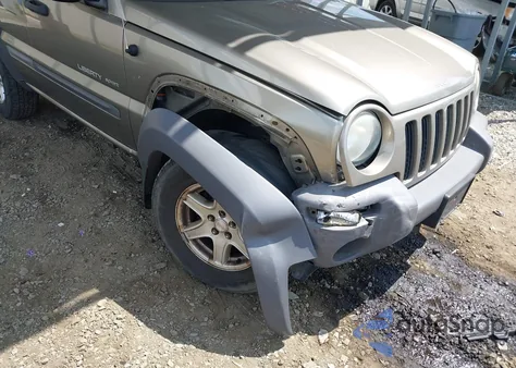 2003 Jeep Liberty Sport из США, поврежденный, VIN 1J4GK48K63W602709